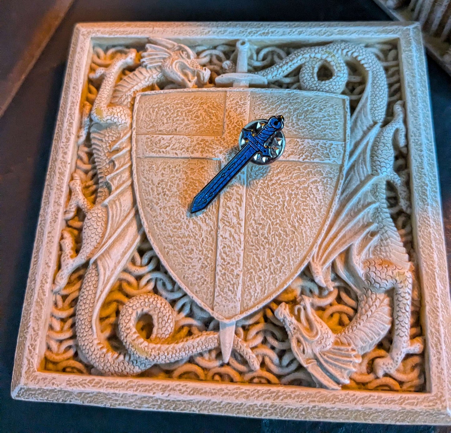 Limited Edition Sword Pun Badge