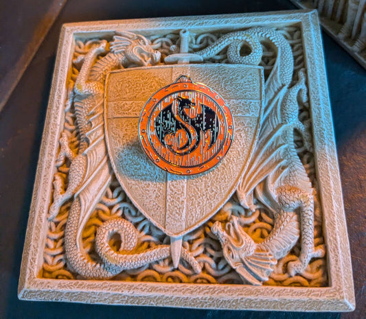 Limited Edition Shield Pin Badge