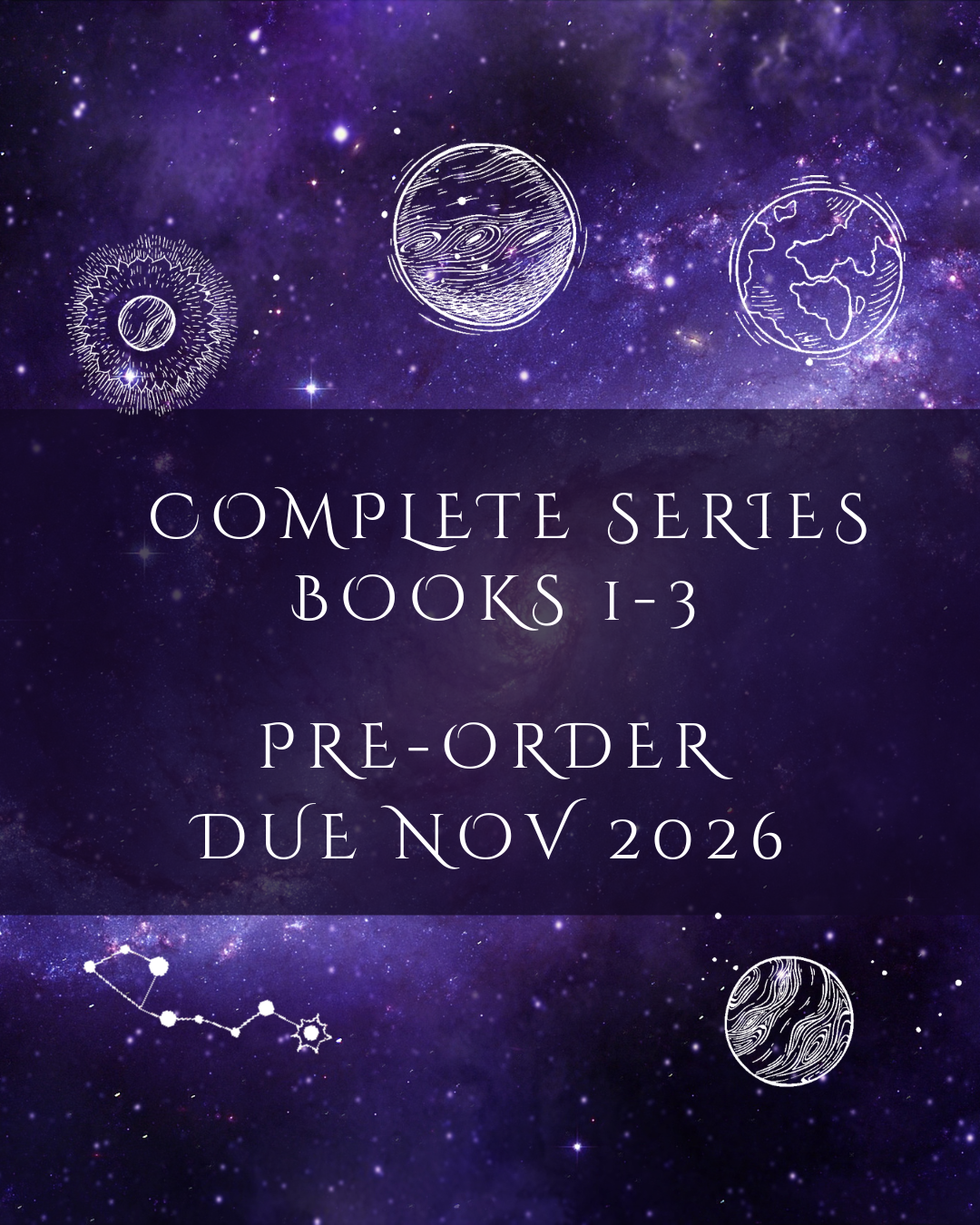 PRE-ORDER: Shadows and Regrets Trilogy